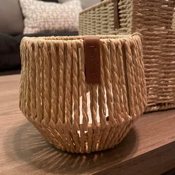 Mini round weave basket - Picture 6 of 8